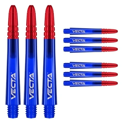 Afbeelding van Winmau Vecta Blue Red Dart Shafts Medium