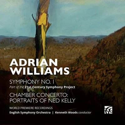 Afbeelding van English Symphony Orchestra, Kenneth Woods Williams: No.1 &amp; Chamber Concerto: Portraits Of Ned Kelly (CD)