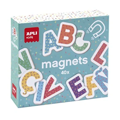 Afbeelding van APLI Kids Houten Magneet Letters