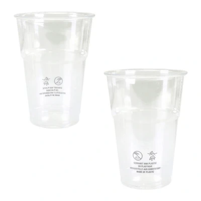 Afbeelding van Depa Plastic Bierglas 1250x