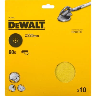 Afbeelding van DeWALT DT3164 Schuurschijf 225mm VE=10