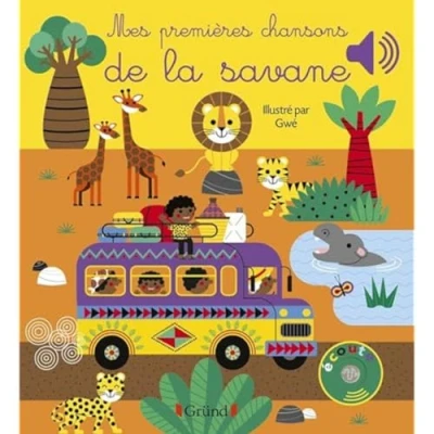 Afbeelding van MES PREMIERES CHANSONS DE LA SAVANE