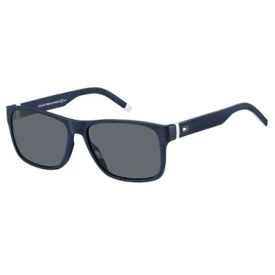Afbeelding van Tommy Hilfiger TH 1718/S Heren Zonnebril Blauw/Wit