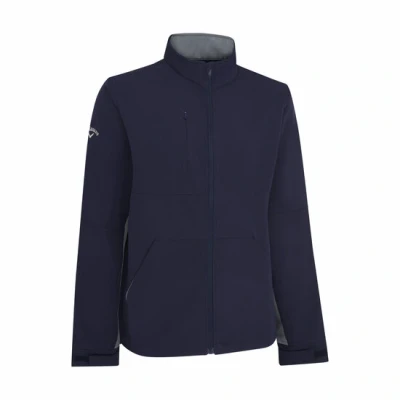 Afbeelding van Callaway Premium FULL ZIP Windjack, Heren, Maat: Large, Peacoat/heather
