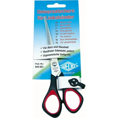 Afbeelding van WEDO universele schaar voor linkshandigen, puntig, lengte: 160 mm