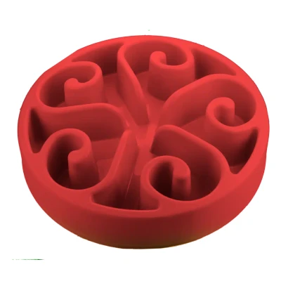Afbeelding van Eat Slow Live Longer Original Red S