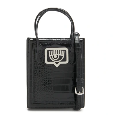 Afbeelding van Chiara Ferragni Range Schoudertas, Dames, Maat: One Size, Black