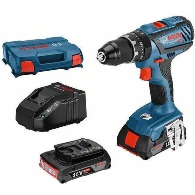 Afbeelding van Bosch Blauw GSB 18V 28 Professional Accuklopboor/schroefmachine 2x accu 2.0Ah L Case