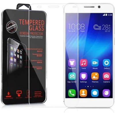 Afbeelding van Cadorabo Screenprotector geschikt voor Honor 6 Pantser film Beschermende in KRISTALHELDER Geharde (Tempered) display beschermglas 9H hardheid met 3D Touch