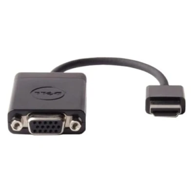 Afbeelding van Dell DAUBNBC084 Adapter [1x HDMI stekker 1x VGA bus] Zwart