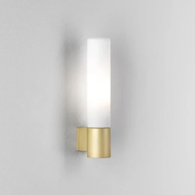 Afbeelding van Astro Bari Wandlamp 20x4x6.3cm IP44 fitting G9 goud mat