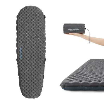 Afbeelding van Naturehike Ultralicht zelfopblazend matras, campingmatras 5,8R/3,5R, zelfopblaasbaar luchtmatras, opblaasbaar matras om alleen te slapen wandelen