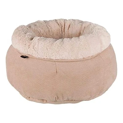 Afbeelding van Trixie Kattenmand Elsie Velours Beige 45 X CM