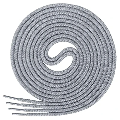 Afbeelding van Di Ficchiano Platte veters voor sneakers en sportschoenen grijs lengte 180 cm breedte 7 mm, grijs.