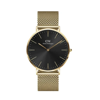 Afbeelding van Daniel Wellington Classic ONYX Horloge goldcoloured, Maat: 40, Gold coloured