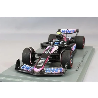 Afbeelding van Alpine A524 Spark Modelauto 1:43 2024 Pierre Gasly BWT F1 Team S9517 Bahrain GP