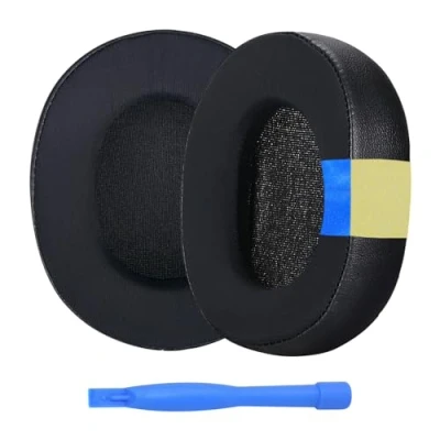 Afbeelding van Vervangende Oorkussens voor SteelSeries Arctis 1 / 3 5 7 9 Pro &amp; Prime Wireless Hoofdtelefoon etc. van MMOBIEL Cooling Gel Koptelefoon Zwart