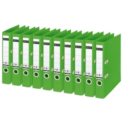 Afbeelding van Ordner leitz 180 recycle 55 mm groen 10 stuks