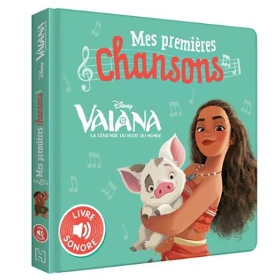 Image de VAIANA, LA LÉGENDE DU BOUT MONDE Mes Premières Chansons (Livre sonore) Disney Princesses