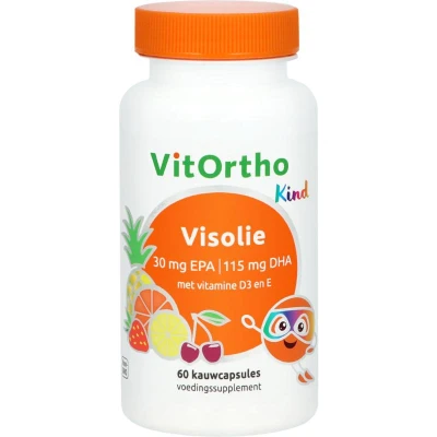 Afbeelding van visolie 30mg epa dha kind