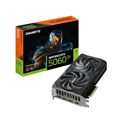 Image de Carte Graphique Gigabyte Nvidia GeForce RTX 5060 Ti WINDFORCE OC 16G