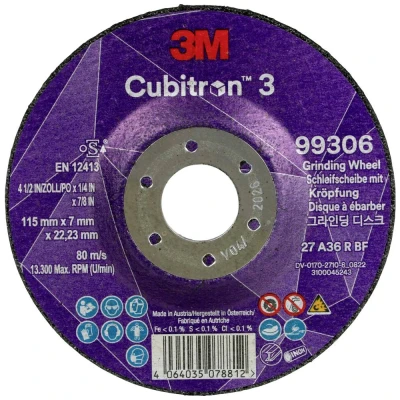 Afbeelding van Cubitron 99306 Afbraamschijf Diameter 115 mm Boordiameter 22.23 10 stuk(s)