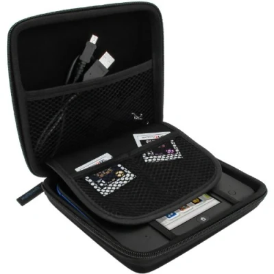 Afbeelding van iGadgitz U2702 EVA harde hoes compatibel met Nintendo 2DS zwart