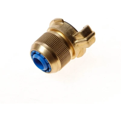 Afbeelding van Koppeling messing voor slang 16/19mm