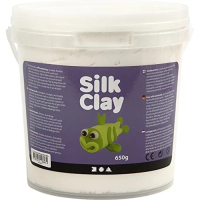 Afbeelding van Silk Clay Wit, 650gr.