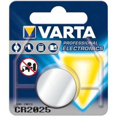 Afbeelding van Varta Knoopcel batterij lithium cr2025 / dl2025 6025101401