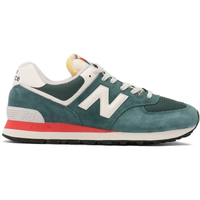 Afbeelding van New Balance U574 Unisex Sneakers laag, Maat: 41.5, spruce Imitatieleer/ textiel