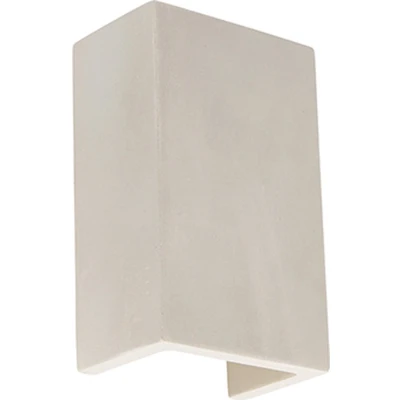 Afbeelding van QAZQA Industriële wandlamp grijs beton rechthoek Meaux
