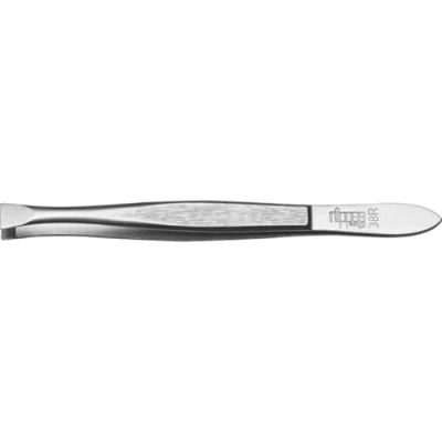 Afbeelding van nippes Solingen Pincet met rechte punt van roestvrij staal, 9 cm lang, pincet, voor nauwkeurige ontharing, Made in Germany