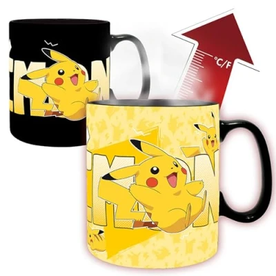 Afbeelding van POKEMON Heat Change mok 460 ml Pikachu kartonnen doos