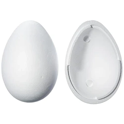 Image de Oeuf 30 cm Creux 2 parties Polystyrène