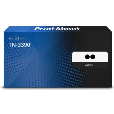 Afbeelding van Huismerk Brother TN 3390 Toner Zwart Voordeelbundel 2 pack Extra hoge capaciteit