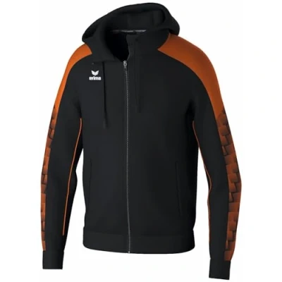 Afbeelding van Erima Evo Star Trainingsjack Met Capuchon Heren Zwart / Orange Maat: S