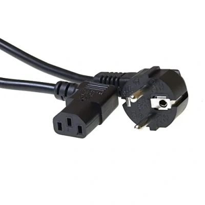 Afbeelding van ACT AK5018 Netsnoer CEE 7/7 male (haaks) C13 Zwart 2 meter