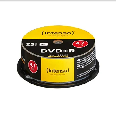 Afbeelding van Intenso 4111154 DVD+R disc 4.7 GB 25 stuk(s) Spindel