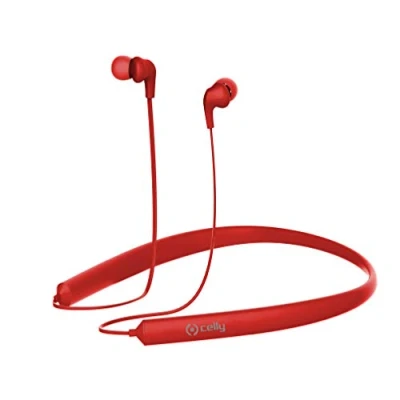 Afbeelding van Celly BHNECKRD hoofdtelefoon/headset In ear, Neckband Bluetooth Rood