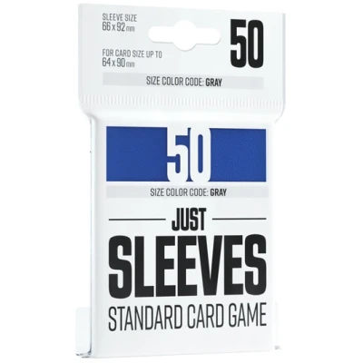 Afbeelding van Just Sleeves Standard Card Game Sleeves: Blue (50 stuks)