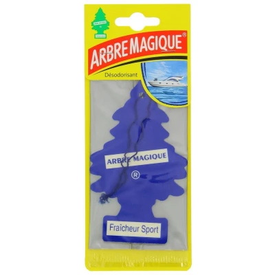 Afbeelding van Arbre Magique luchtverfrisser Sport Tris geurhanger