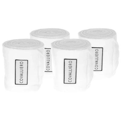 Afbeelding van Covalliero Bandages Fleece SS25 Wit