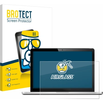 Afbeelding van BROTECT Screenprotector voor Laptops met 13.3 inch Schermen [294 mm x 165.5 mm, 16:9] Folie Beschermfolie Beschermglas transparant