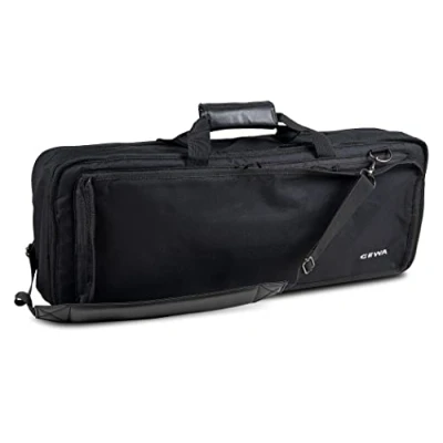 Afbeelding van GEWA Gig Bag Basic E Keyboard (scheurvast en waterdicht, Cordura 600 Denier, schuimvulling met hoge dichtheid, metalen karabijnhaak, zachte draaggreep, 75 x 31 9 cm), zwart.,