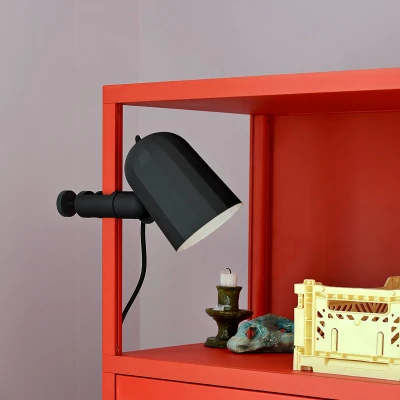 Afbeelding van HAY Noc Clamp LED klemlamp, donkergrijs