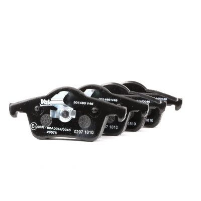 Afbeelding van VALEO 301480 Remblokkenset FIRST Achteras Excl. slijtage waarschuwingscontact Zonder anti kreukplaat VOLVO: S60 I, V70 2, S80 I