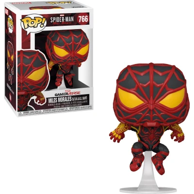 Afbeelding van Funko Pop! Marvel: Spider Man Miles Morales (S.T.R.I.K.E. Suit) Games