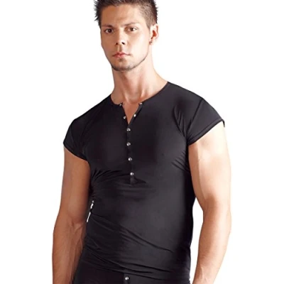 Afbeelding van Licht Transparante Mannen Shirt