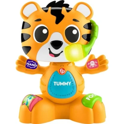 Image de Fisher Price Link Squad Tigre Parties Du Corps Jouet D&#039;Éveil Musical Hyl00